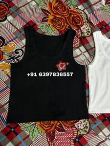 เสื้อกล้ามผ้าฝ้ายสีชมพูลายริบบิ้น แขนกุด สไตล์ลำลองสำหรับฤดูร้อน ปักลายดอกไม้ เสื้อกั๊กสำหรับเด็กผู้หญิง ระบายอากาศได้ดี เหมาะสำหรับใส่ทุกวันหรือไปเที่ยวชายหาด - Product Image 3