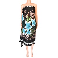 Nuevo Diseño de Pareo de Playa, Falda Envolvente Estampada, Traje de Baño, Cubrebañador para Mujer