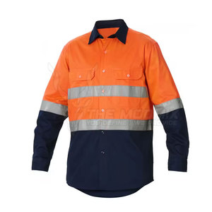 Vêtements de travail industriels pratiques au design fonctionnel, combinaison ignifuge en polyester, haute visibilité, respirante, séchage rapide - Product Image 2