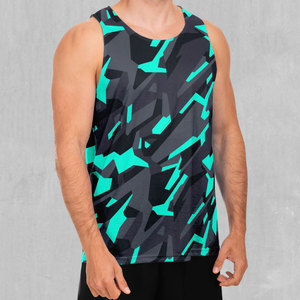 OEM Manufacturer Design Sports Quick Dry Mesh Mens <b>Running</b> <b>Singlet</b> Blank Custom logo Printed Sublimation Men Gym tank Top - Product Image 5