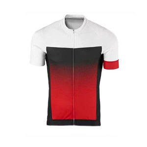 Tenue de cyclisme en gros pour professionnels, impression numérique personnalisée, séchage rapide, vêtements de sport à manches courtes, 100 % polyester, unisexe - Product Image 4