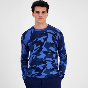 Sweat-shirt de sublimation pour homme style minimaliste, inspiré du streetwear, avec poignets côtelés, décontracté - Product Image 1
