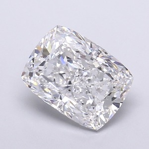 Pierre de laboratoire VS1 Clarity Excellent Polish, magnifique, pour bijoux fins, 4,9 carats, taille coussin, diamant CVD modifié, couleur D - Product Image 1