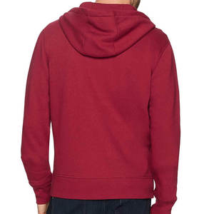 Sweat à capuche zippé pour homme avec broderie personnalisée, fermeture éclair intégrale, cordon de serrage, poche, idéal pour la promotion d'entreprise, les événements et la personnalisation en gros - Product Image 5