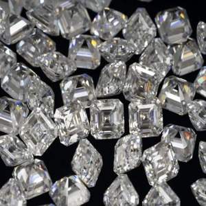 Petite taille 2.90 MM VS-Si Synthétique Asscher Cut Diamants en vrac CVD/HPHT Lab Créé Cultivé En Gros En Vrac Fabricant Inde - Product Image 4