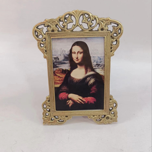 Vintage <b>Antique</b> Oval Picture <b>Frame</b> Elegant Decorative Photo <b>Frame</b> for Home Hotel Office Tabletop Wall Display - Product Image 5