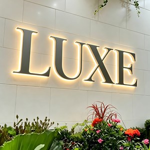 Custom Led Business <strong>Sign</strong> Led Letter <strong>Sign</strong> 3D Backlit Acrylic Signage for Beauty Hair Salon Wall Logo Led Lighting Signs - Product Image 2