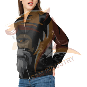 Chaqueta de Satén para Mujer, Invierno, Larga, Cortavientos, Transpirable, Ecológica, de Alta Calidad, Nuevo Estilo - Product Image 3