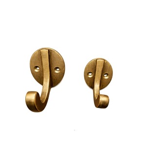 Manufacturer Metal <b>Wall</b> <b>Hook</b> Antique Small <b>Hook</b> <b>Gold</b> EPL Finish Decorative Coat <b>Hook</b> High Quality Metal Coat Stand - Product Image 1