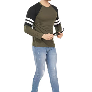 Modern casual soft fabric men <b>long</b> sleeve <b>t</b> <b>shirts</b> soft touch comfortable wear strong stitching quality men <b>long</b> sleeve <b>t</b> <b>shirts</b> - Product Image 4