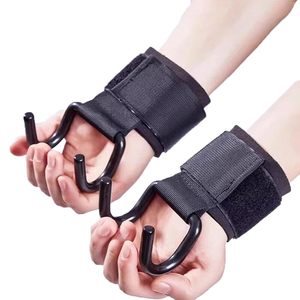 ตะขอเกี่ยวเหล็กยกน้ำหนักสำหรับออกกำลังกาย ฟิตเนส เพาเวอร์ลิฟติ้ง ราคาโรงงาน OEM - Product Image 4