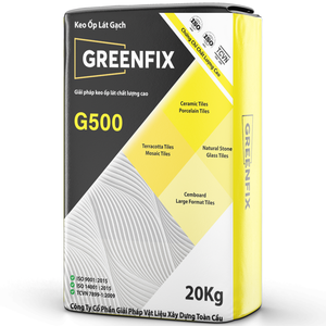 Adhésif pour carrelage à base de ciment GREENFIX C2 Mortier fin |   Usine de Phu Tho au Vietnam |   Durée de conservation de 12 mois |   Utilisation en intérieur - Product Image 1