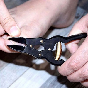High Quality Stainless Steel Professional Straight Double Action Heavy Duty Sharp <b>Nail</b> Cutter <b>For</b> Ingrown <b>Toe</b> <b>Nails</b> Back Lock - Product Image 6