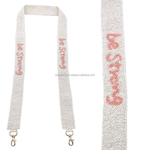 Vintage for Beaded <b>Strap</b> Hook Type Drink Responsibly Printed Party Purse Shoulder <b>Strap</b> Accessory Drink <b>Bag</b> <b>Replacement</b> - Product Image 3