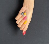 Ongles artificiels faits main en gros, faible MOQ, prix compétitif, taille personnalisée, logo personnalisé, ongles à coller, finition soignée, qualité supérieure