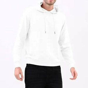เสื้อฮู้ดดี้ผ้าฝ้ายเนื้อหนักคุณภาพสูง ตัวอย่างฟรี รับผลิตแบบ OEM ไม่มีเชือกผูก ทรงโอเวอร์ไซส์ ผ้าเฟรนช์เทอร์รี่ - Product Image 1