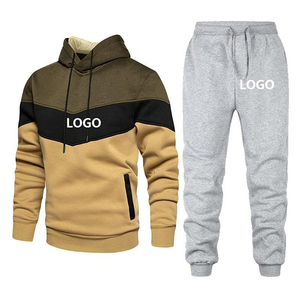 Chándal de Moda Masculino de Alta Calidad en Felpa, Sudadera con Capucha Estampada, Chándal Unisex de Poliéster, Chándal Personalizado de Talla Grande para Hombre - Product Image 6