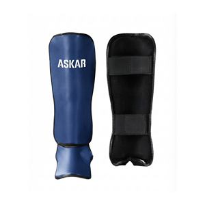 อุปกรณ์ป้องกันหน้าแข้ง Askar Blue PU สำหรับฝึกซ้อมมวย ทนทานต่อการสึกหรอ ใช้ได้ทั้งชายและหญิง - Product Image 2