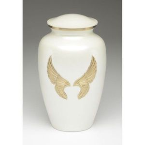 <b>Large</b> Capacity Aluminum <b>Urn</b> for Human Ashes Adult Size-200 Cubic Inch Metal Cremation <b>Urn</b>-Memorial Vase for Funeral Service - Product Image 1