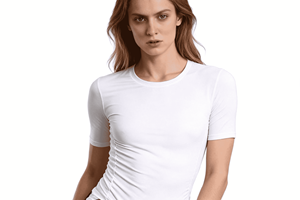 เสื้อคอมเพรสชั่นผู้ชาย 180GSM ไมโครโพลีเอสเตอร์ ยืดได้ 4 ทิศทาง ทรงเข้ารูป ระบายเหงื่อได้ดี เหมาะสำหรับออกกำลังกาย วิ่ง และฝึกซ้อม - Product Image 2