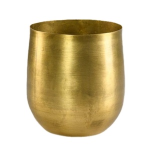 Jardinière en métal décorative pour jardin, patio, maison, balcon, terrasse, intérieur, extérieur, élégante, décorative, durable, porte-fleurs - Product Image 3
