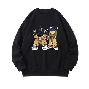 Sweat-shirts pour hommes avec logo personnalisé, sweats à capuche pour hommes, sweats sans capuche pour hommes, motif de dessin animé personnalisé, sweat-shirt en molleton 100% coton - Product Image 6