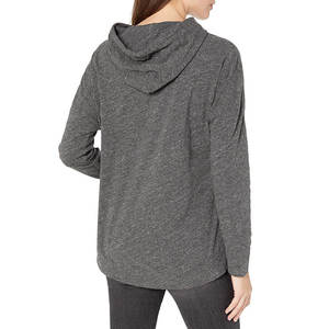 Sudadera con Capucha de Manga Larga para Mujer, Informal, Lisa, con Cordón Ajustable, en Oferta Online, Tejido Premium de 280g - Product Image 4