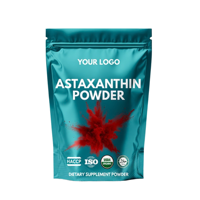 Astaxantina Natural en Polvo de Primera Calidad, Extracto Herbal de Alta Pureza, Materia Prima, Fabricante OEM, Etiqueta Privada, Proveedor al por Mayor