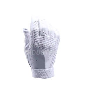 Genuine Cowhide Leather Custom <b>Baseball</b> Batting Gloves Durable & Comfortable Custom <b>Baseball</b> Batting Gloves - Product Image 2
