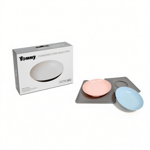 Gamelle pour animaux Yommy avec tapis en silicone antidérapant 23,9 cm pour chiens et chats - Product Image 2