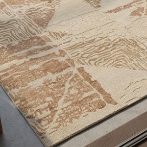 Durable Hand Tufted Wool Floor <b>Rug</b> With Elegant <b>Traditional</b> And Modern Patterns For Indoor Home Decoration And Styling - Product Image 3