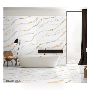 Revêtement de sol en marbre émaillé poli 60x120 de style européen moderne Dalle de porcelaine lumineuse pour les murs intérieurs Piscine Écoles - Product Image 2
