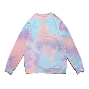Sudadera Tie Dye de Secado Rápido de Alta Calidad para Hombre, Cuello Redondo Bordado, Logotipo Personalizado, Venta al Por Mayor, Tejido Transpirable de Secado Rápido - Product Image 2