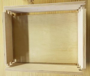 Custom Wooden Drawer Components Smooth Finish Finger Joint Drawer <b>Box</b> Panels for Furniture Manufacturing - Product Image 1