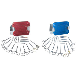 Kit d'instruments chirurgicaux orthopédiques vétérinaires PISSCO, ensemble de chirurgie des tissus mous pour animaux, FESS, chirurgie vétérinaire, seul un seul ensemble, pas 2. - Product Image 3