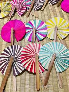 พัดมือทำจากมะพร้าวเวียดนาม วัสดุธรรมชาติจากมะพร้าว สำหรับคลายร้อนในฤดูร้อน ใช้ตกแต่งได้ จำหน่ายส่งจากโรงงาน - Product Image 6