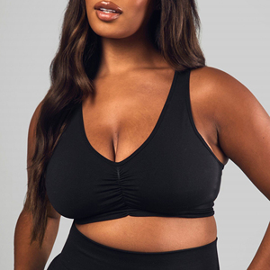 Sujetador Deportivo de Una Sola Tira para Mujer, Diseño Único, Nuevo, Logotipo Personalizado, Tallas Grandes, Sin Costuras, de Secado Rápido, a la Moda - Product Image 1