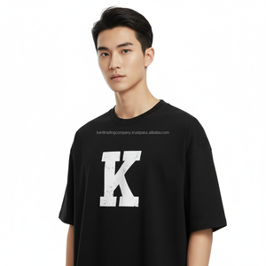 T-shirt Homme Personnalisé avec Logo, 300 g/m², Coton 100% de Haute Qualité, Coupe Boxy Oversize, Uni et Vierge - Product Image 6