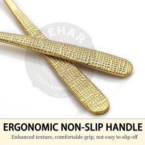 Durable Material Best Selling <b>Gold</b> Coated Spoon Set 2026 <b>Kitchen</b> Equipment <b>Gold</b> Coated Spoon Set - Product Image 5