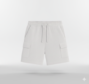 Pantalones Cortos de Algodón Tejido para Hombre, Estilo Casual, Holgados, de Verano, Manga Corta, Color Liso, Secado Rápido, Transpirables, Teñido Lavado, Rutina Vietnam - Product Image 1