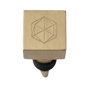 Bouchon de bouteille de vin en or, forme unique, durable, sur mesure, décoration de mariage, bouchon de bouteille de vin - Product Image 5