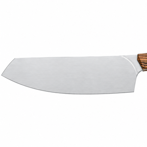 Couteaux de cuisine faits à la main avec manche en bois, lame large en acier inoxydable, couteaux de chef professionnels pour la préparation des aliments - Product Image 6