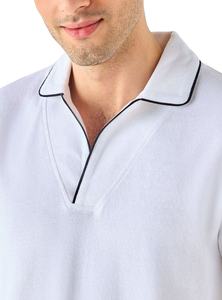 Conjuntos de ropa de gimnasio de verano de diseño personalizado para hombre, camiseta Polo transpirable de talla grande, pantalones cortos, chándales a cuadros con patrón caliente - Product Image 4