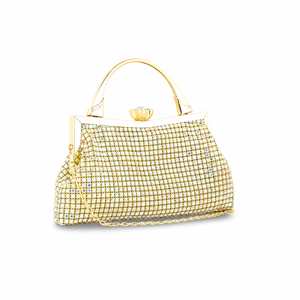 กระเป๋าคลัตช์สำหรับออกงานสีทอง AB P24308สำหรับเจ้าสาว - Product Image 2