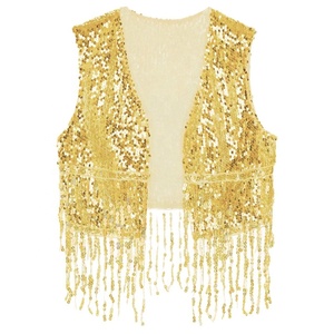 Gilet de cow-boy à paillettes pour hommes, costume de discothèque pour clubwear, fête disco <span class=keywords><strong>vintage</strong></span>, festival de musique, tenue quotidienne. - Product Image 5