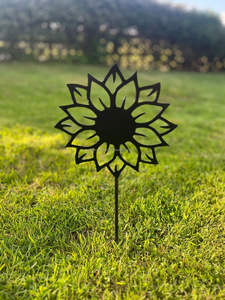 Estacas decorativas de metal para jardín, para paisajismo de césped al aire libre, estacas de hierro resistentes al óxido para soporte de plantas, para decoración del jardín del hogar - Product Image 4