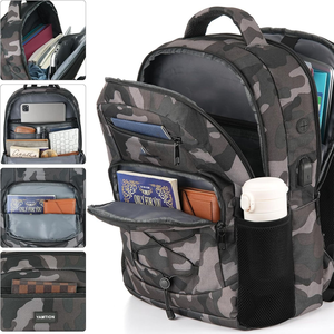 Mochila Escolar con Estampado de Camuflaje, Mochila Personalizada Barata, Impermeable, de 600D, para Niñas, Mochila Casual para Libros, para Niños - Product Image 4