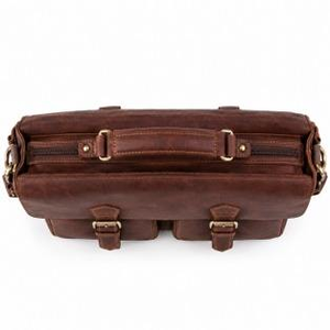 Bolso Bandolera Vintage, Maletín para Portátil, Bolso de Trabajo Unisex, Bolso de Viaje Hecho a Mano, Bolso de Oficina, Ideas de Regalo para Uso Diario, 24 Pulgadas - Product Image 2