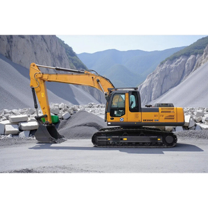 Nouvelle pelle hydraulique sur roues XE250C GM avec godet de 1,2 m³, moteur et pompe haute puissance pour travaux de construction lourds - Product Image 4