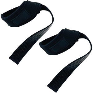 <b>Adjustable</b> Neoprene Non-Slip Wrist Support <b>Straps</b> for Weightlifting Deadlift Pull Training Gym Use (Unisex) - Product Image 3